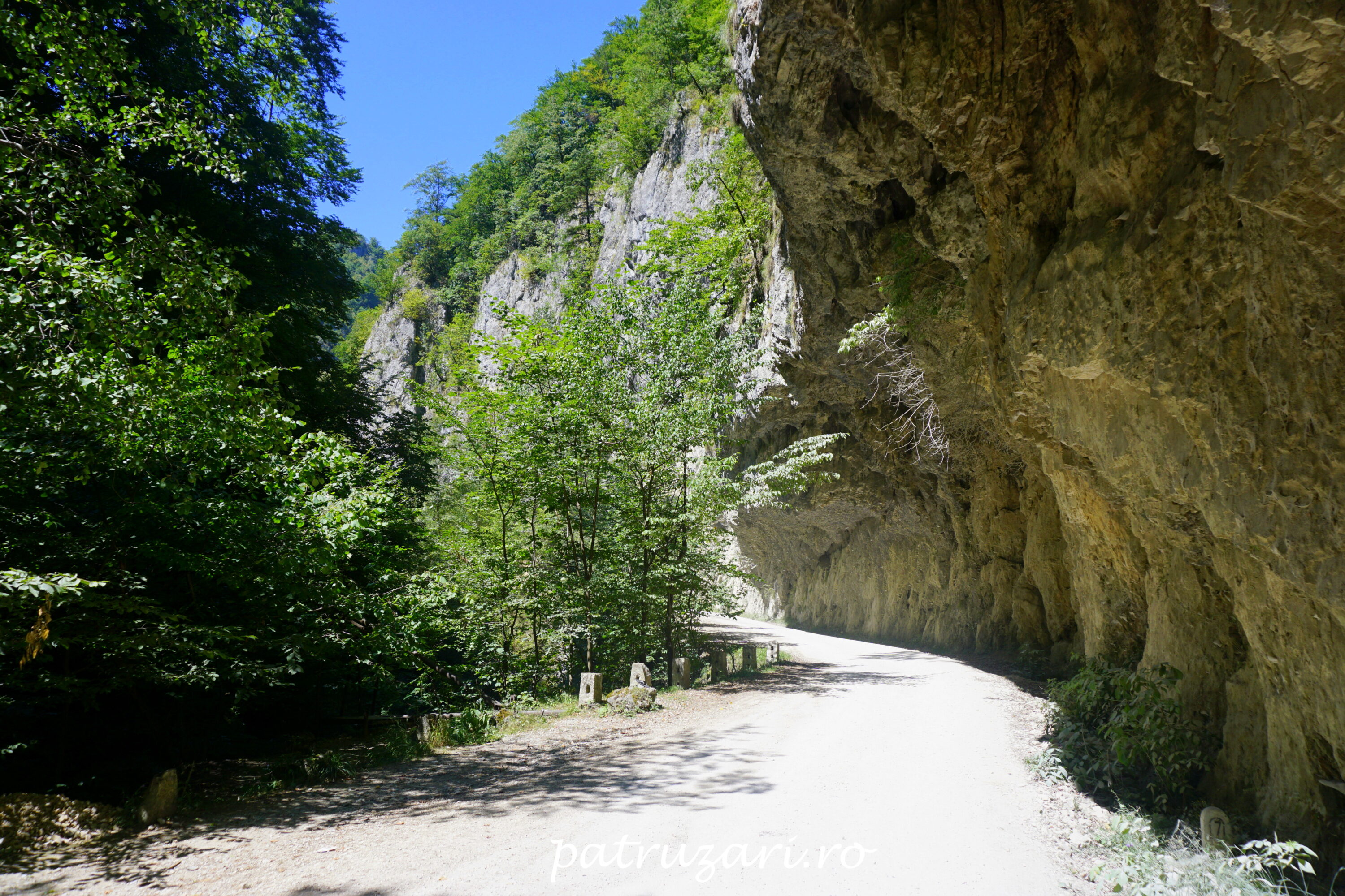 chei si canioane romania