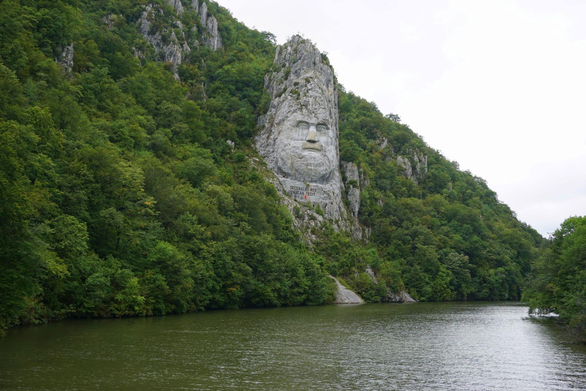 chipul lui decebal cazanele mici