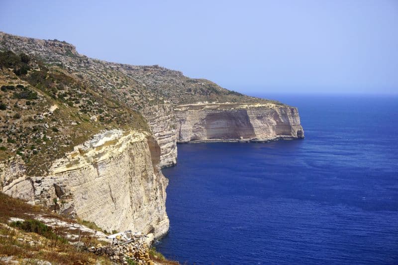 malta dingli cliffs